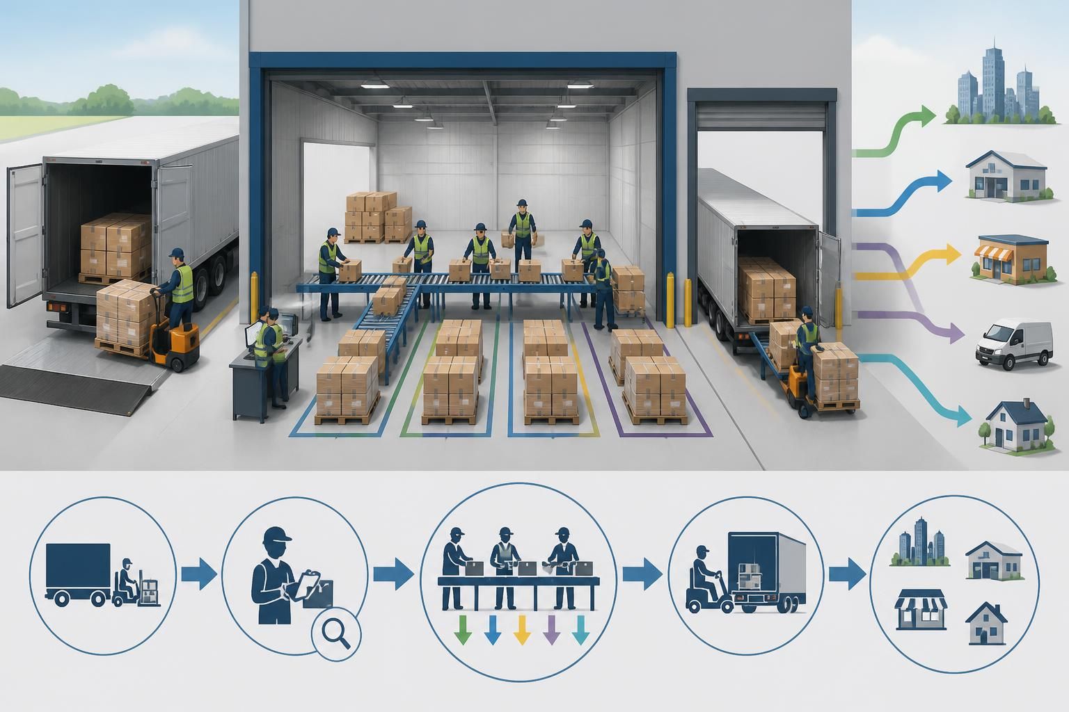 Cross docking for fulfillment: when to use it in outsourced logistics
