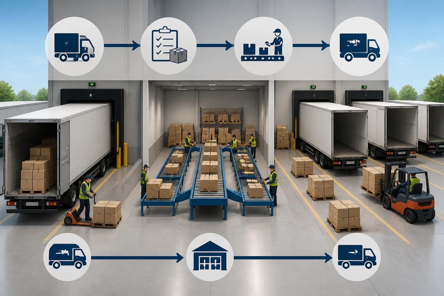 System cross docking: how the process works